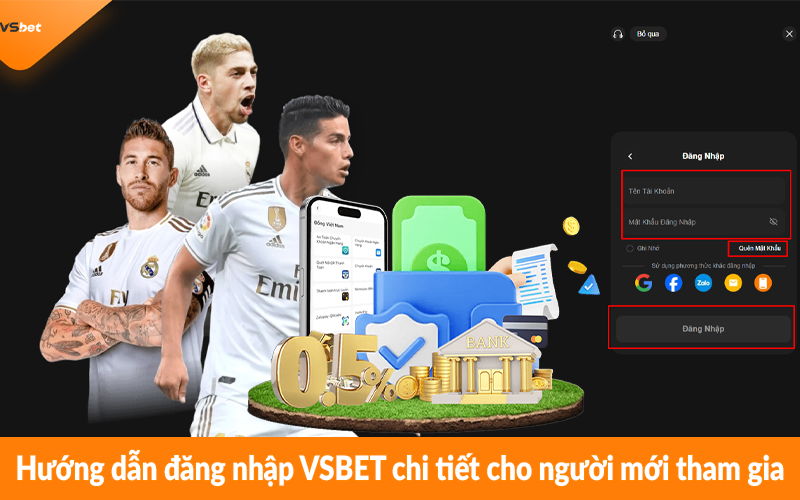Hướng dẫn đăng nhập VSBET chi tiết cho người mới tham gia Hướng dẫn đăng nhập VSBET chi tiết cho người mới tham gia